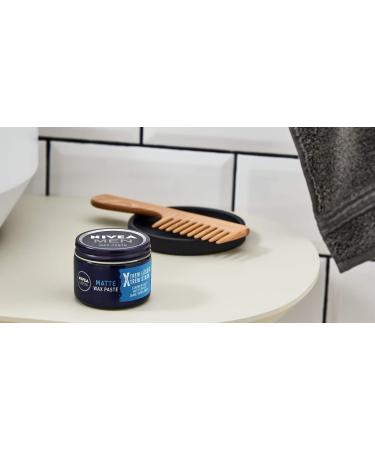 Buy Nivea Men Matte Wax Paste 75ml | Strong Hold Hair Wax for Casual Matte Look & Texture - Buy Online on GoSupps.com