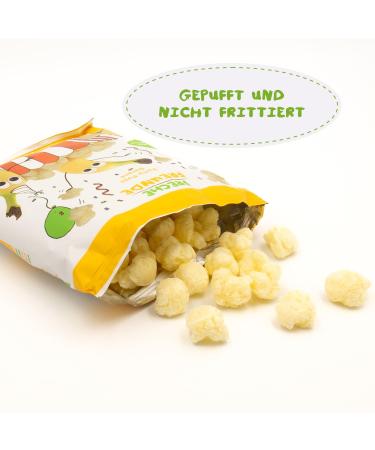 Cheeky Friends Organic Party Pops Fruity Snack for Babies & Toddlers 1+ | Vegan No Added Sugar 8 Pack - Buy Online on GoSupps.com