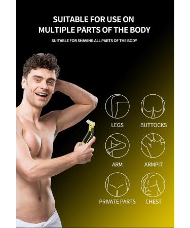 Buy Wet and Dry Electric Shaver - 360 Face Hybrid Beard Trimmer with 4 Heads | Durable Non-Slip Design - Perfect Gift for Men - Buy Online on GoSupps.com