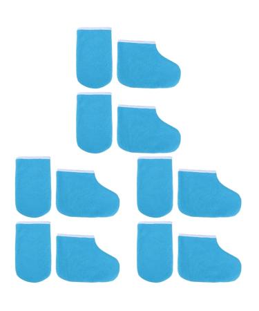 Beaupretty 3 Sets Parrafin Wax Mitts and Booties Wax Bath Treatment Paraffin Wax Warmer Mittens Paraffin Wax Work Gloves Working Gloves Paraffin Accessories Hand Boots