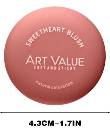 Powder Blush Matte Powder Blusher Cream Natural And Versatile Powder Blusher Pseudo sweetheart Natural Silky Finish - Luminous Pressed Mineral Powder Blush (5# 20g) - Buy Online on GoSupps.com