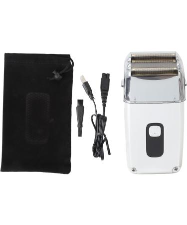Electric Hair Clipper with 3 Foil Heads - Stylish & Powerful USB Rechargeable Salon Barber Tool - Buy Online on GoSupps.com