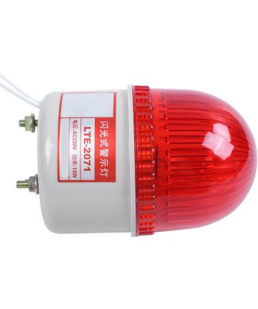TAMOSH 4X AC 220V 15W Red Light Industrial Signal Column Flash Warning Light - International Shipping Available - Buy Online on GoSupps.com