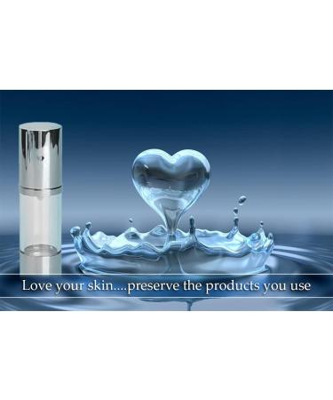 Buy Sterile Airless Pump Bottle 1 OZ - Refillable Cosmetic Container for Makeup & Serums Leak-Proof & Shockproof BPA-Free - International Shipping Available - Buy Online on GoSupps.com