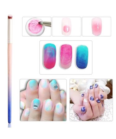 KAAGEE 6pcs Ombre Nail Brush Set | Gradient Design for Gel & Acrylic Nails - Buy Online on GoSupps.com