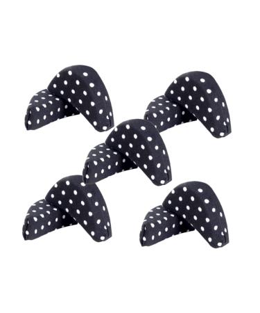FOMIYES 5 Pairs Half Insoles High Heel Insole Shoe Toe Fillers Sneaker for Men Women Toe Filler Inserts Foot Filler Shoes Shoe Filler Men Sport Shoes Toe Inserts Pads Women's Toe Cap Loose As Shown 6.50X3.50X2.00CM