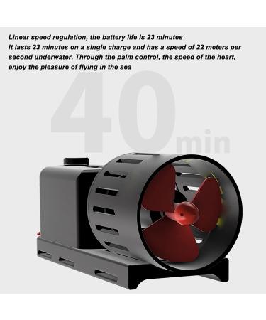 Luqeeg Dual Motor Underwater Scooter - 20M Waterproof Submersible Thruster for Water Sports and Sea Adventures - Buy Online on GoSupps.com