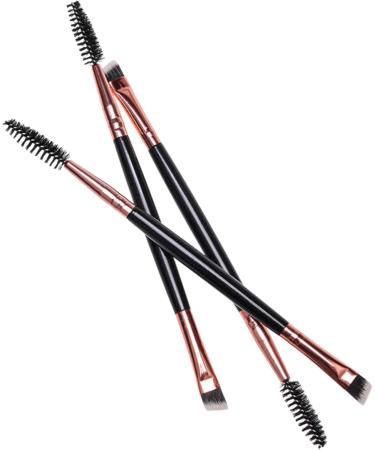 Dual-Ended Eye Brow Brush Filling & Shaping Angled Brow Brush With Spoolie Makeup Grooming Tool - Buy Online on GoSupps.com
