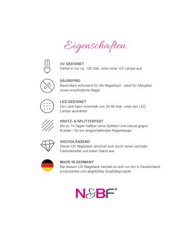 Buy N&BF Uni UV/LED Dark Brown Nail Polish 15ml | Professional Hybrid Gel | High-Gloss & Scratch-Resistant - Buy Online on GoSupps.com