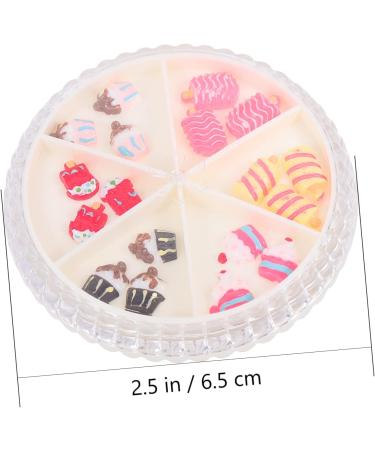 Housoutil 1 Box Nail Art Accessories Manicures Decorations Nail Pendants 3D Nail Decals Gems for Nails Nail Gem Manicures Accessories Manicures Ornament Cute Nail Plastic Charm Nail Supplies 6.5X6.5X1.2cm As Shown 12 - Buy Online on GoSupps.com