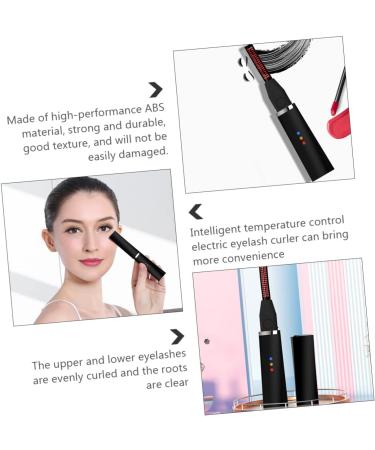 Buy NOLITOY Rechargeable Eyelash Curler - Mini Heated Eyelash Brush for Perfect Lash Styling | International Shipping Available - Buy Online on GoSupps.com