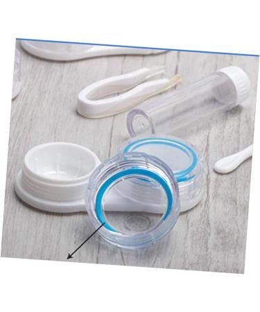 Buy HOMSFOU 6pcs Contact Lens Case Set | Durable Lens Holders with O-Ring - Perfect for Travel & Storage - Buy Online on GoSupps.com