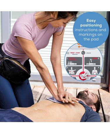 Beurer LifePad: CPR Resuscitation Aid for Optimum Compression Frequency and Pressure - Buy Online on GoSupps.com