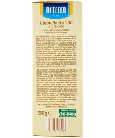  Italian Gourmet E.R. Kit de test De cecco all'uovo P tes avec uf 1 x 250 g 4 x 500 g + Italian Gourmet Polpa 400 g - Buy Online on GoSupps.com