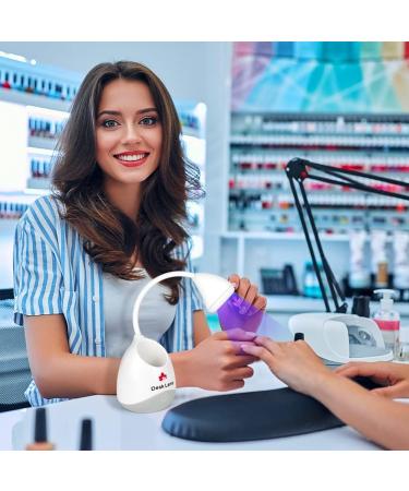 36W Gooseneck LED UV Nail Lamp for Gel Nails - Portable Hands-Free Mini Dryer for Salon-Quality Manicures - Travel-Friendly Nail Art Accessories - Buy Online on GoSupps.com