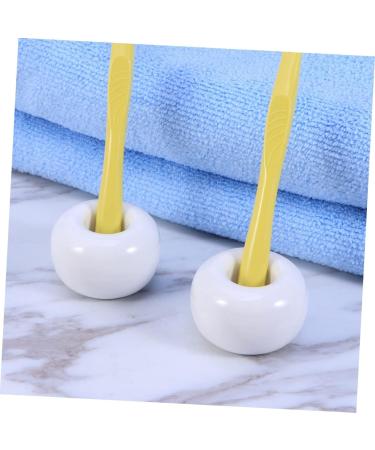 Zerodeko 9 STK Toothbrush Holder Rack - Creative White Mini & Medium Toothbrush Stand for Home Organization - International Shipping Available - Buy Online on GoSupps.com