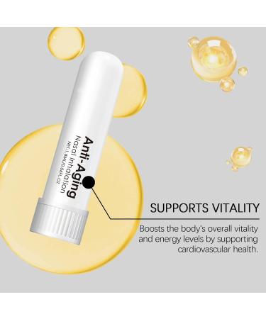 Inhalateur nasal Vitalit Anti- ge | Soin quotidien doux favorise la circulation sanguine et l' nergie | Formule nomade 1 8 ml - Buy Online on GoSupps.com