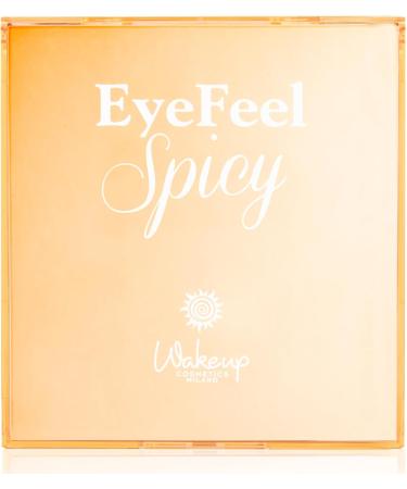  Wakeup Cosmetics Milano Wakeup Cosmetics - Spicy Look Kit - Contains 1 Eye Feel Good 9-shade eyeshadow palette (02 Spicy) + 1 Everyday Hero creamy lipstick Timeless Nude color - Buy Online on GoSupps.com