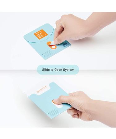 DERMAKR Discreet Acne Pimple Patch - Treatment Solution for Cystic Acne & Pimples | Hydrocolloid Facial Stickers - Waterproof and Invisible Cover 36 Patches - Buy Online on GoSupps.com