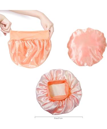 Satin Silk Hair Bonnet for Sleeping - Wide Band Night Cap for Women & Girls - Elastic Hat for Black & Curly Hair - 1pcs Bloody Tooth - Buy Online on GoSupps.com
