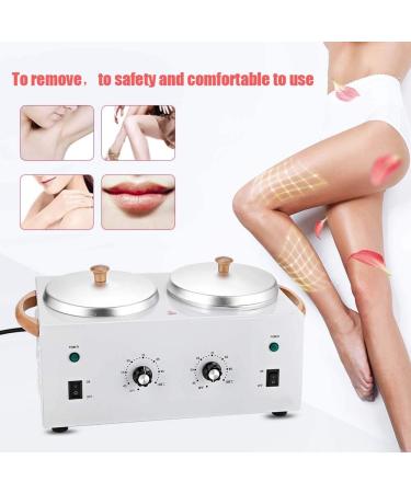 Double Wax Warmer - Professional Electric Heater for SPA | Dual Hot Facial Equipment | Adjustable Temperature - Buy Online on GoSupps.com