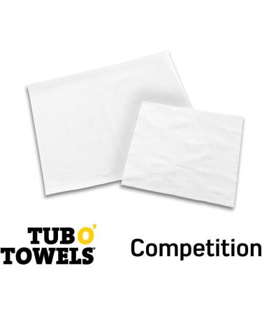 Tub O Towels TW90 Heavy-Duty 10" x 12" Size Multi-Surface Cleaning Wipes 90 Count Per Canister New Version - Buy Online on GoSupps.com