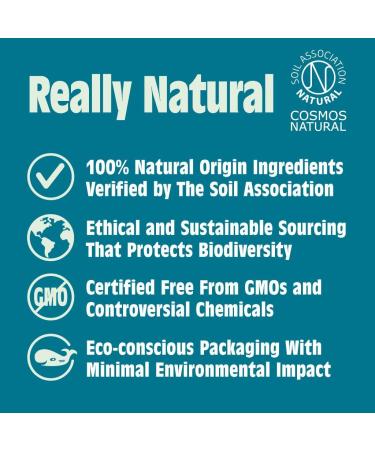 Salt Of the Earth Natural Unscented Deodorant Stick - Aluminium Free Vegan Long Lasting Protection Refillable Leaping Bunny Approved - Made in the UK - 84g - Buy Online on GoSupps.com