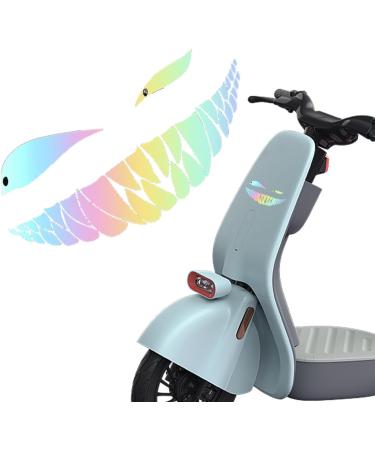 Funny Devil's Skew Eye Reflective Car Window Sticker - Colorful Self-Adhesive Vehicle Accessories for Cars Trucks and Motorcycles | KSHAA - Buy Online on GoSupps.com