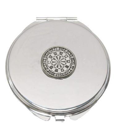 Dart Board Compact Mirror Handbag Gift With Free Engraving 98