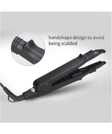 Hair extension iron 1Pc A/B/C Tip Professional Hair Extension Fusion Iron Heat Connector Wand Iron Melting Tool Hair Extension Tools(A tip Black) - Buy Online on GoSupps.com