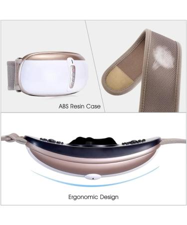 Rkxkj Electrical Slimming Belt - Abdominal Massage Device with 4 Modes High-Frequency Vibration & Hot Compress for Weight Loss & Tightening - Buy Online on GoSupps.com