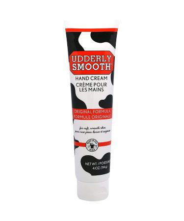 Udderly Smooth Hand Cream 4 Oz (Pack of 2) - Hydrating Moisturizer for Soft Hands - Buy Online on GoSupps.com