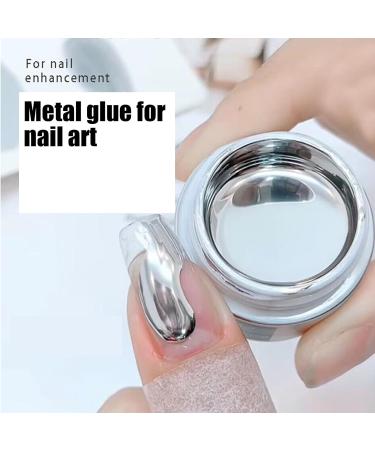 Metallic Painting Gel & Holographic Nail Polish - Reflective Mirror Effect for Stunning Nail Art | Premium 3D Metal Glitter Manicure Pigments - Buy Online on GoSupps.com