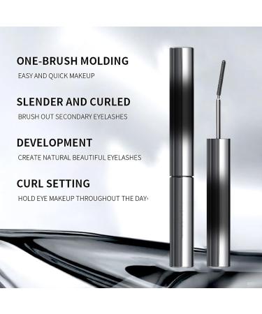 Blauza Iron Wand Mascara Iron Curling Mascara Non-smudging Mascara Metal Curling Iron Mascara Black Waterproof Long Lasting Curling Curling Mascara for Straight Lashes 3D Curling Eyelash (#05) - Buy Online on GoSupps.com