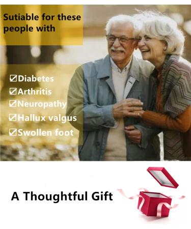 ZGDG Men's Diabetic Walking Shoes for Swollen Feet Pain Relief - Wide Width Orthopedic Slip-Ons for Elderly with Diabetes, Arthritis, Bunions - Size 13 Wide Beige - Buy Online on GoSupps.com
