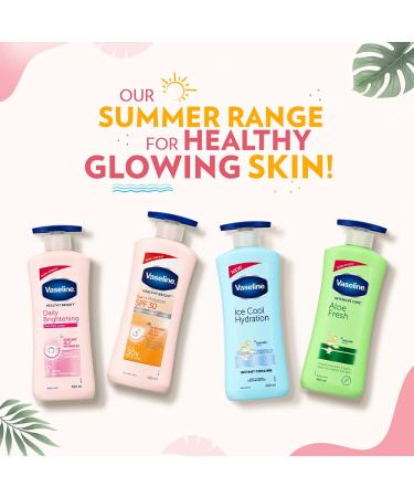 Vaseline Healthy Bright Complete 10 Body Lotion - 400 ml | Hydrating Skin Moisturizer for All Skin Types - International Shipping Available - Buy Online on GoSupps.com