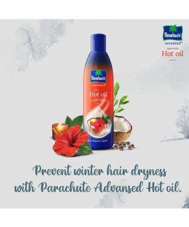 Parachute Advansed Ayurvedic Hot Oil 190ML - Revitalize & Nourish Hair - Buy Online on GoSupps.com