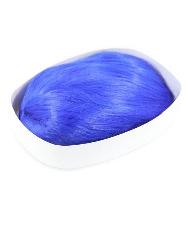 Shop EMAXDesign 70cm Dark Blue Cosplay Wig for Women - High Quality Curly Heat Resistant with Free Wig Caps & Comb - Buy Online on GoSupps.com