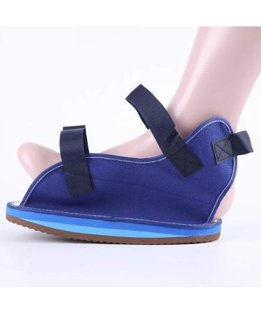 MILISTEN Adjustable Medical Walking Boot for Broken Bones | Post Injury Orthopedic Support Brace - Size M - Blue - Buy Online on GoSupps.com