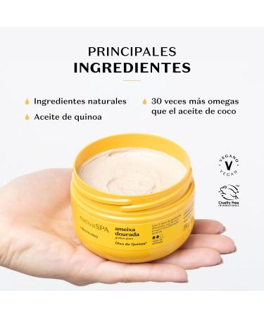  O BOTICARIO O Botic rio Nativa SPA Body Scrub Golden Plum Deep Exfoliating Moisturizing Prevents Ingrown Hair Renewed and Radiant Skin Vegan 200g - Buy Online on GoSupps.com