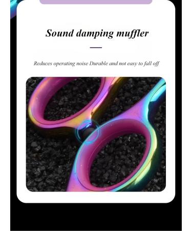 Colorful Professional Hair Cutting Scissors Set | Thinning Shears & Grooming Kit for Men Women & Pets - High-Quality Hairdressing Tools - Buy Online on GoSupps.com