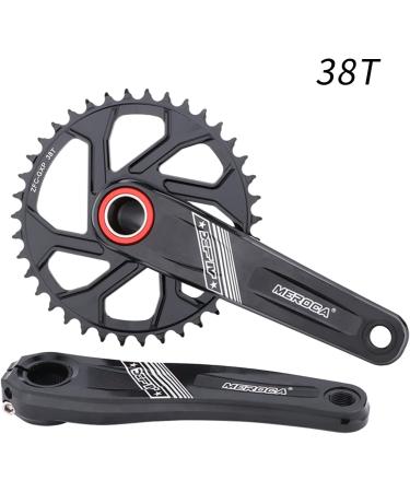 MEROCA Mountain Bike Crank Hollow One-Piece CNC GXP Direct Mount Crankset - 38T, 9/10/11/12 Speed - Buy Online on GoSupps.com