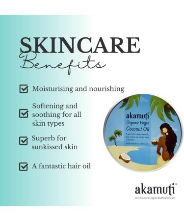 Akamuti Organic Virgin Coconut Oil 175G - Buy Online on GoSupps.com