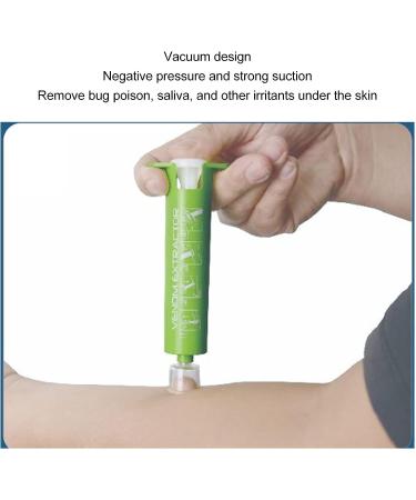 Bite Sucker Venom Extractor Tool - Effective Poison Removal Kit for Stings and Bites - Buy Online on GoSupps.com