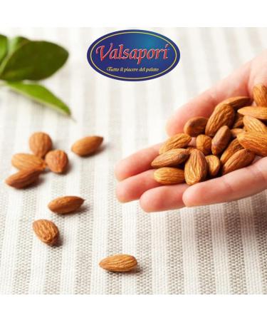  HOME LINE Valsapori - Raw Shelled Almonds - 1 kg Pack - Origin: Sicily | Unroasted Italian Almonds - Dried Fruit Snack a source of calcium phosphorus and magnesium - Buy Online on GoSupps.com