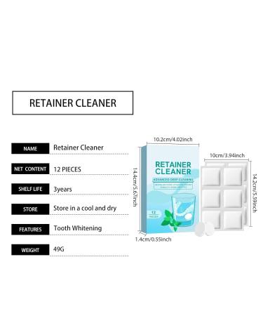 Denture Cleaning Effervescent Tablets Adjusts PH Balance Enhance Cleaning Power Soak And Rinse For Easy Use Suitable For Denture Adhesives(5pcs) - Buy Online on GoSupps.com