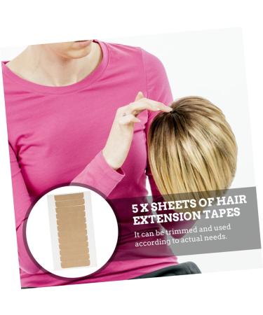 FRCOLOR 6 Sheets Double-sided Tape Wigs Tapes Replacement Hair Extension Replacement Tape Hair Tape Extension Tape Replacement Hair Ribbons Hair Extensions Tape Bangs Adhesive Extend - Buy Online on GoSupps.com