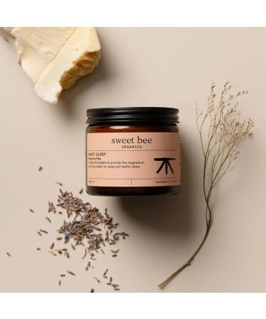 Sweet Bee Organics Magnesium Butter for Sleep - Magnesium Cream for Restless Legs - Sweet Sleep Magnesium Butter - Magnesium Body Butter for Sleep. - Buy Online on GoSupps.com