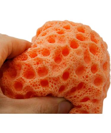 Cabilock bath sponges for shower dish body cleansing sponge body wash sponge Natural Fiber Shower Sponge facial exfoliator sponge face Body Sponge for natural sponge body brush baby skin - Buy Online on GoSupps.com