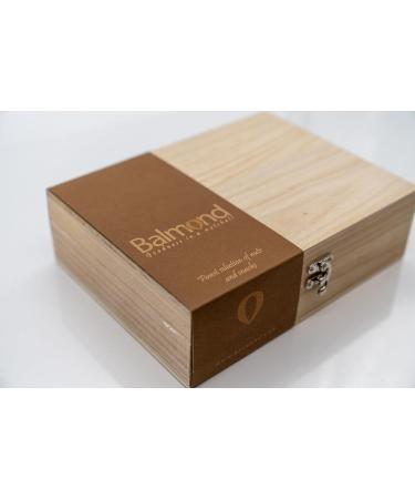 Balmond Premium Turkish Delight Gift Box - 900g Assorted Turkish Delight in Beautiful Wooden Box Pistachio Walnut Coconut - Suitable for Halal Kosher Gluten Free Vegan & Vegetarian Diets - Buy Online on GoSupps.com